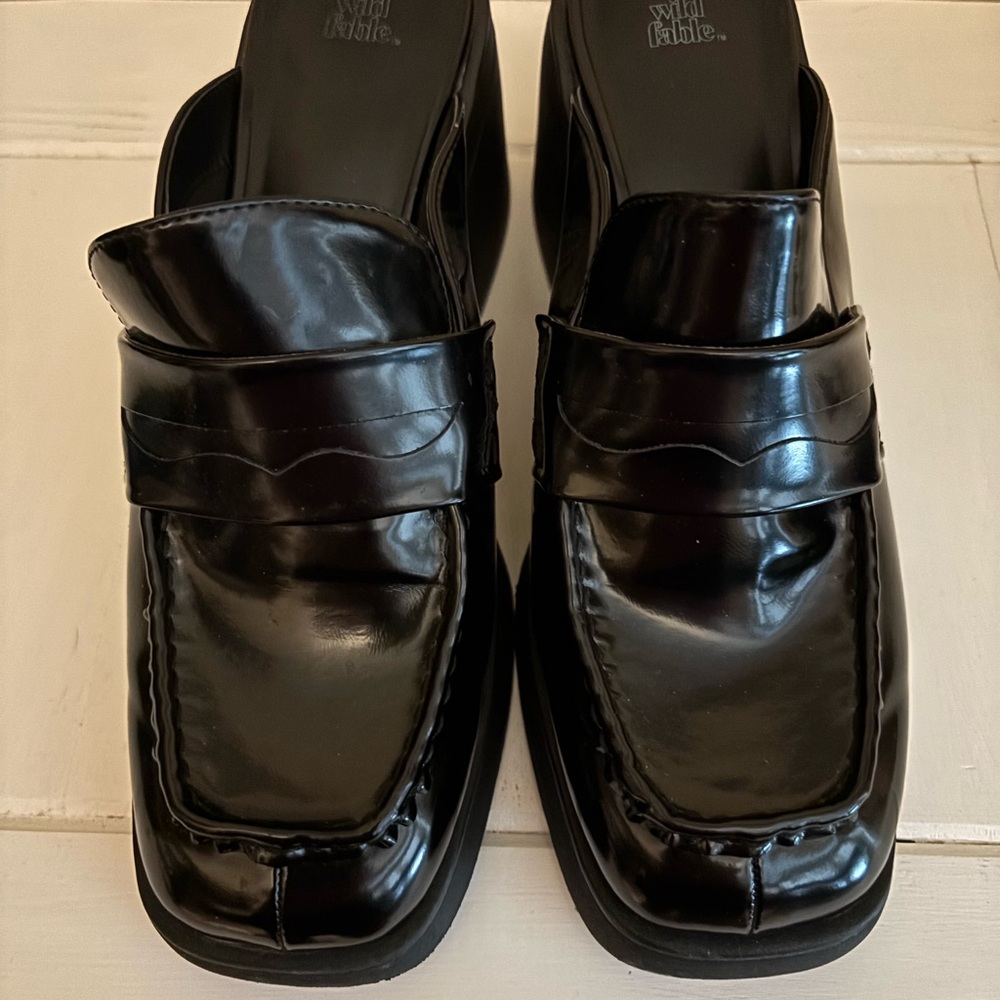 Women’s Black Slip-On Loafers - Classic Penny Loafer Style